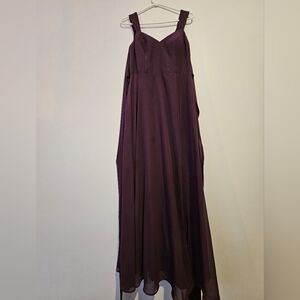 Azazie Plum Bridesmaid Dress